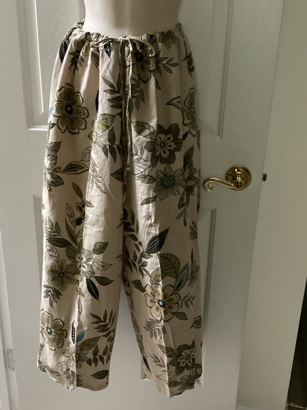 Hot Cotton by Marc Ware drawstring pants Cottagecore Granolagirl aesthetic XL